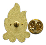 Novel Merk Campfire Lapel Pin, Hat Pin & Tie Tack with Clutch Back (Single Pack)