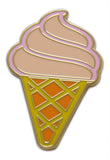Novel Merk Ice Cream Lapel Pin, Hat Pin & Tie Tack with Clutch Back (Single Pack)