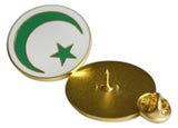 Novel Merk Islam Lapel Pin, Hat Pin & Tie Tack with Clutch Back (Single Pack)