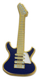 Novel Merk Guitar Lapel Pin, Hat Pin & Tie Tack with Clutch Back (Single Pack)