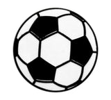 Novel Merk Soccer Ball Lapel Pin, Hat Pin & Tie Tack with Clutch Back (Single Pack)