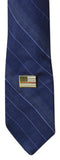 Novel Merk Red Line Lapel Pin, Hat Pin & Tie Tack with Clutch Back (Single Pack)