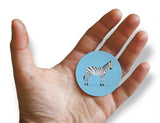 Novel Merk Zebra Vinyl Sticker Decals – 2 Inch Round Individual Cut - Waterproof (10 Pack)
