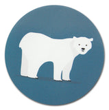 Novel Merk Arctic Sea Animals Vinyl Decals - Stickers Peel & Stick Wall Décor, Water Bottle Accessory - Waterproof & Repositionable (20 Piece Mixed)