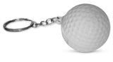 Novel Merk 12 Pack Golf Ball White Keychains for Kids Party Favors & School Carnival Prizes
