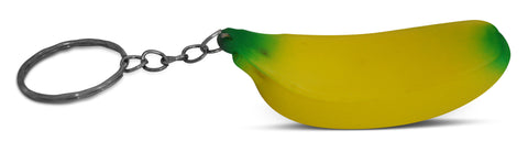 Novel Merk Yellow Banana Single Piece Fruit Keychains for Kids Party Favors & School Carnival Prizes