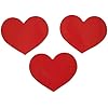 Novel Merk Heart 2.5 Inch Flat Refrigerator Magnet (Single Pack)