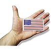 Novel Merk American Flag 3.5 Inch Flat Refrigerator Magnet (Single Pack)