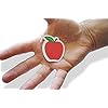 Novel Merk Apple 2 Inch Flat Refrigerator Magnet (Single Pack)