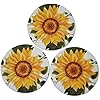 Novel Merk Sunflower 3 Inch Flat Refrigerator Magnet (Single Pack)