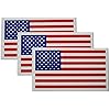 Novel Merk American Flag 3.5 Inch Flat Refrigerator Magnet (Single Pack)