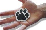 Novel Merk Paw Print 2.25 Inch Flat Refrigerator Magnet (Single Pack)