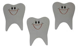 Novel Merk Tooth 2 Inch Flat Refrigerator Magnet (Single Pack)