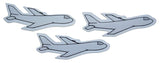 Novel Merk Airplane 2 Inch Flat Refrigerator Magnet (Single Pack)