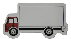 Novel Merk Moving Box Truck 2.25 Inch Flat Refrigerator Magnet (Single Pack)