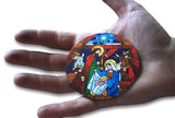 Novel Merk Nativity 3 Inch Flat Refrigerator Magnet (Single Pack)