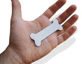 Novel Merk Dog Bone 2 Inch Flat Refrigerator Magnet (Single Pack)
