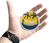 Novel Merk Palm Tree & Hammock 3 Inch Flat Refrigerator Magnet (Single Pack)