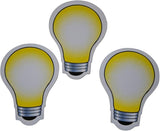 Novel Merk Light Bulb 3.25 Inch Flat Refrigerator Magnet (Single Pack)