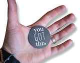 Novel Merk You Got This 2 Inch Flat Refrigerator Magnet (Single Pack)