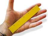 Novel Merk Utility Ruler 6 Inch Flat Refrigerator Magnet (Single Pack)