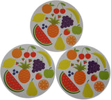 Novel Merk Fruit 3 Inch Flat Refrigerator Magnet (Single Pack)