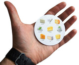 Novel Merk Cheese Guide 3 Inch Flat Refrigerator Magnet (Single Pack)