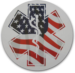 Novel Merk EMT U.S.A. 3 Inch Flat Refrigerator Magnet (Single Pack)