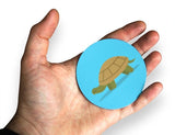 Novel Merk Turtle 3 Inch Flat Refrigerator Magnet (Single Pack)
