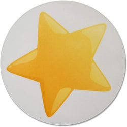 Novel Merk Star 3 Inch Flat Refrigerator Magnet (Single Pack)