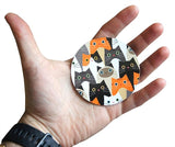Novel Merk Cats 3 Inch Flat Refrigerator Magnet (Single Pack)