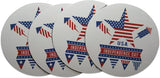 Novel Merk Independence Day 3 Inch Flat Refrigerator Magnet (Single Pack)