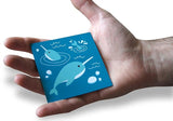 Novel Merk Narwhal 3 Inch Flat Refrigerator Magnet (Single Pack)