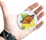 Novel Merk Monarch Butterfly 3 Inch Flat Refrigerator Magnet (Single Pack)