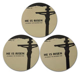 Novel Merk Easter Resurrection 3 Inch Flat Refrigerator Magnet (Single Pack)