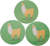 Novel Merk Llama 3 Inch Flat Refrigerator Magnet (Single Pack)