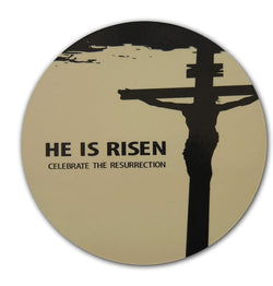 Novel Merk Easter Resurrection 3 Inch Flat Refrigerator Magnet (Single Pack)