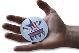Novel Merk Independence Day 3 Inch Flat Refrigerator Magnet (Single Pack)