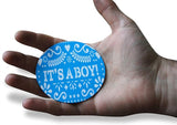 Novel Merk It’s a Boy 3 Inch Flat Refrigerator Magnet (Single Pack)