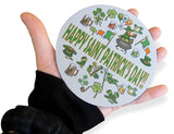 Novel Merk Saint Patrick’s Day 5 Inch Flat Refrigerator Magnet (Single Pack)