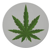 Novel Merk Marijuana Leaf 3 Inch Flat Refrigerator Magnet (Single Pack)