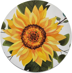 Novel Merk Sunflower 3 Inch Flat Refrigerator Magnet (Single Pack)