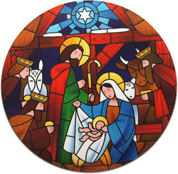 Novel Merk Nativity 3 Inch Flat Refrigerator Magnet (Single Pack)