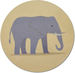 Novel Merk Elephant 3 Inch Flat Refrigerator Magnet (Single Pack)