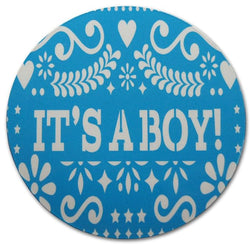 Novel Merk It’s a Boy 3 Inch Flat Refrigerator Magnet (Single Pack)