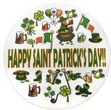 Novel Merk Saint Patrick’s Day 5 Inch Flat Refrigerator Magnet (Single Pack)