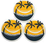 Novel Merk Palm Tree & Hammock 3 Inch Flat Refrigerator Magnet (Single Pack)