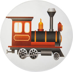 Novel Merk Steam Train 3 Inch Flat Refrigerator Magnet (Single Pack)