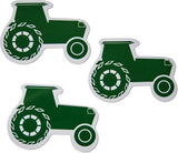 Novel Merk Tractor 3.5 Inch Flat Refrigerator Magnet (Single Pack)