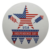Novel Merk Independence Day 3 Inch Flat Refrigerator Magnet (Single Pack)